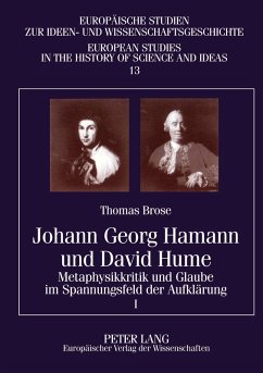 Cover Johann Georg Hamann und David Hume