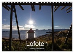 Lofoten - Norwegens magische Inseln (Wandkalender 2024 DIN A3 quer), CALVENDO Monatskalender