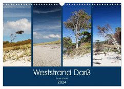 Weststrand Darß (Wandkalender 2024 DIN A3 quer), CALVENDO Monatskalender