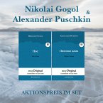 Nikolai Gogol & Alexander Puschkin (Bücher + 2 Audio-CDs) - Lesemethode von Ilya Frank, m. 2 Audio-CD, m. 2 Audio, m. 2