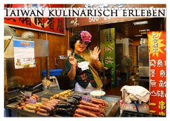 Taiwan kulinarisch erleben (Tischkalender 2024 DIN A5 quer), CALVENDO Monatskalender - Schiffer, Michaela