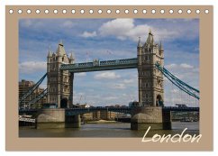 London (Tischkalender 2024 DIN A5 quer), CALVENDO Monatskalender