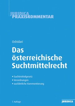 Das österreichische Suchtmittelrecht - Oshidari, Babek