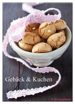 Gebäck und Kuchen Küchenplaner (Wandkalender 2024 DIN A2 hoch), CALVENDO Monatskalender - Gissemann, Corinna
