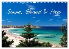 Sonne, Strand & Meer (Wandkalender 2024 DIN A3 quer), CALVENDO Monatskalender