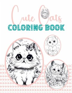 Cute Cats Coloring Book - Books, Norhamd