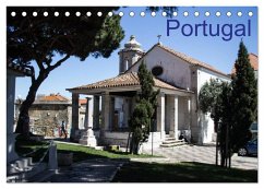 Portugal (Tischkalender 2024 DIN A5 quer), CALVENDO Monatskalender