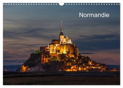 Normandie (Wandkalender 2024 DIN A3 quer), CALVENDO Monatskalender