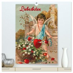 Liebesboten (hochwertiger Premium Wandkalender 2024 DIN A2 hoch), Kunstdruck in Hochglanz - KramBam.de