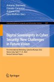 Digital Sovereignty in Cyber Security: New Challenges in Future Vision