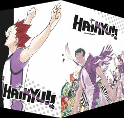 Haikyu!! Sammelbox 4 - Band 40 mit Sammelschuber - Furudate, Haruichi
