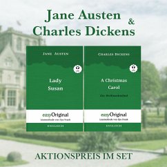Jane Austen & Charles Dickens Hardcover (Bücher + 2 MP3 Audio-CDs) - Lesemethode von Ilya Frank - Austen, Jane;Dickens, Charles