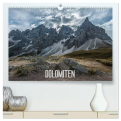 Dolomiten (hochwertiger Premium Wandkalender 2024 DIN A2 quer), Kunstdruck in Hochglanz - Burri, Roman