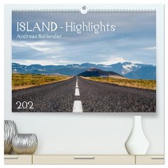 Island Highlights (hochwertiger Premium Wandkalender 2024 DIN A2 quer), Kunstdruck in Hochglanz
