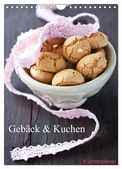 Gebäck und Kuchen Küchenplaner (Wandkalender 2024 DIN A4 hoch), CALVENDO Monatskalender - Gissemann, Corinna