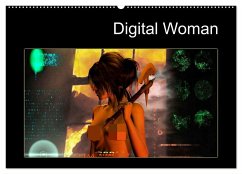Digital Woman (Wandkalender 2024 DIN A2 quer), CALVENDO Monatskalender