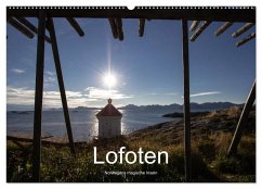 Lofoten - Norwegens magische Inseln (Wandkalender 2024 DIN A2 quer), CALVENDO Monatskalender