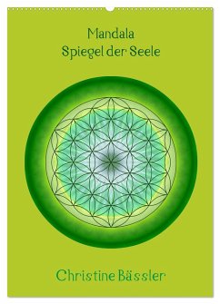 Mandala - Spiegel der Seele/CH-Version (Wandkalender 2024 DIN A2 hoch), CALVENDO Monatskalender