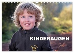 Kinderaugen / Geburtstagskalender (Wandkalender 2024 DIN A3 quer), CALVENDO Monatskalender