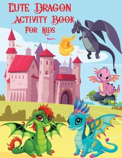 Cover Dragon Activity Book for Kids