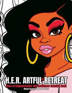 Cover H.E.R. Artful Retreat - Hues of Empowerment and Resilience Coloring Book