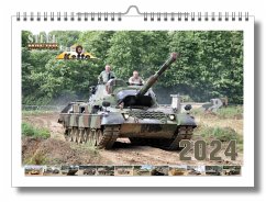 Cover STEELMASTER 2024 - Panzerfahrzeuge - A3-Wandkalender