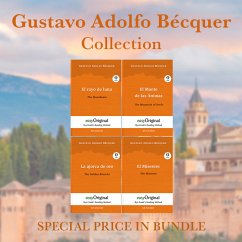 Gustavo Adolfo Bécquer Collection (books + 4 audio-CDs) - Ilya Frank's Reading Method, m. 4 Audio-CD, m. 4 Audio, m. 4 A - Bécquer, Gustavo Adolfo