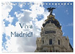 Viva Madrid! (Tischkalender 2024 DIN A5 quer), CALVENDO Monatskalender
