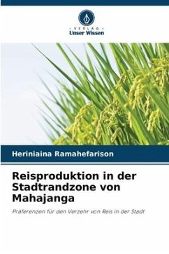 Cover Reisproduktion in der Stadtrandzone von Mahajanga
