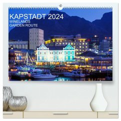Kapstadt, Winelands und Garden Route (hochwertiger Premium Wandkalender 2024 DIN A2 quer), Kunstdruck in Hochglanz