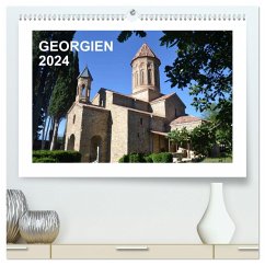 GEORGIEN 2024 (hochwertiger Premium Wandkalender 2024 DIN A2 quer), Kunstdruck in Hochglanz