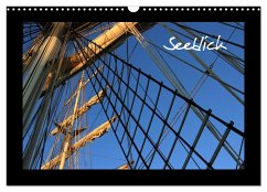 Seeblick (Wandkalender 2024 DIN A3 quer), CALVENDO Monatskalender