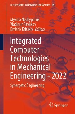 Cover Integrated Computer Technologies in Mechanical Engineering - 2022
