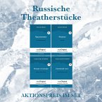 Russische Theaterstücke (Bücher + 4 Audio-CDs) - Lesemethode von Ilya Frank, m. 4 Audio-CD, m. 4 Audio, m. 4 Audio, 4 Te