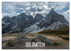 Dolomiten (Tischkalender 2024 DIN A5 quer), CALVENDO Monatskalender - Burri, Roman