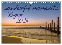 wonderful moments - Rügen 2024 (Wandkalender 2024 DIN A4 quer), CALVENDO Monatskalender