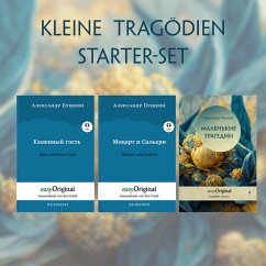 Kleine Tragödien (mit 3 MP3 Audio-CDs) - Starter-Set - Russisch-Deutsch - Puschkin, Alexander