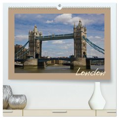 London (hochwertiger Premium Wandkalender 2024 DIN A2 quer), Kunstdruck in Hochglanz