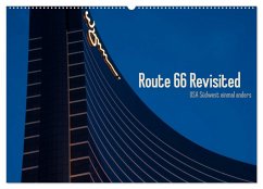 Route 66 Revisited (Wandkalender 2024 DIN A2 quer), CALVENDO Monatskalender
