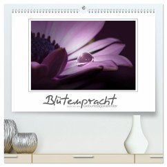 Blütenpracht, nicht nur ein Geburtstagskalender (hochwertiger Premium Wandkalender 2024 DIN A2 quer), Kunstdruck in Hochglanz - calmbacher, Christiane