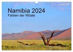 Namibia 2024 Farben der Wüste (Wandkalender 2024 DIN A3 quer), CALVENDO Monatskalender