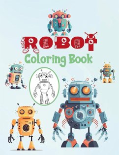 Robot Coloring Book - Books, Norhamd