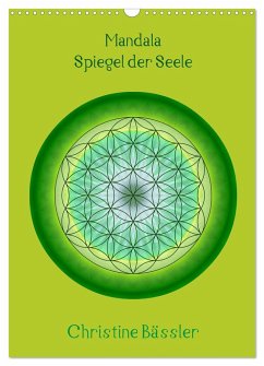 Mandala - Spiegel der Seele/CH-Version (Wandkalender 2024 DIN A3 hoch), CALVENDO Monatskalender