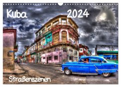 Kuba - Straßenszenen (Wandkalender 2024 DIN A3 quer), CALVENDO Monatskalender - Sturzenegger, Karin