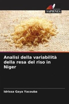 Cover Analisi della variabilità della resa del riso in Niger