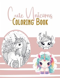 Cute Unicorns Coloring Book - Books, Norhamd