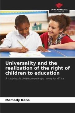 Universality and the realization of the right of children to education - Kaba, Mamady