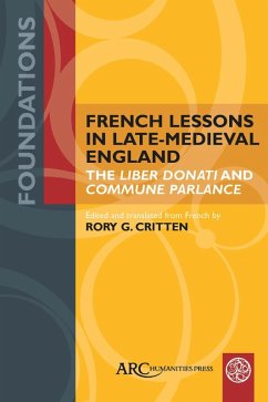 Cover French Lessons in Late-Medieval England (eBook, PDF)