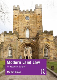 Modern Land Law (eBook, PDF) - Dixon, Martin