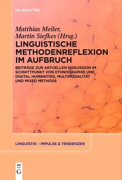 Cover Linguistische Methodenreflexion im Aufbruch (eBook, PDF)